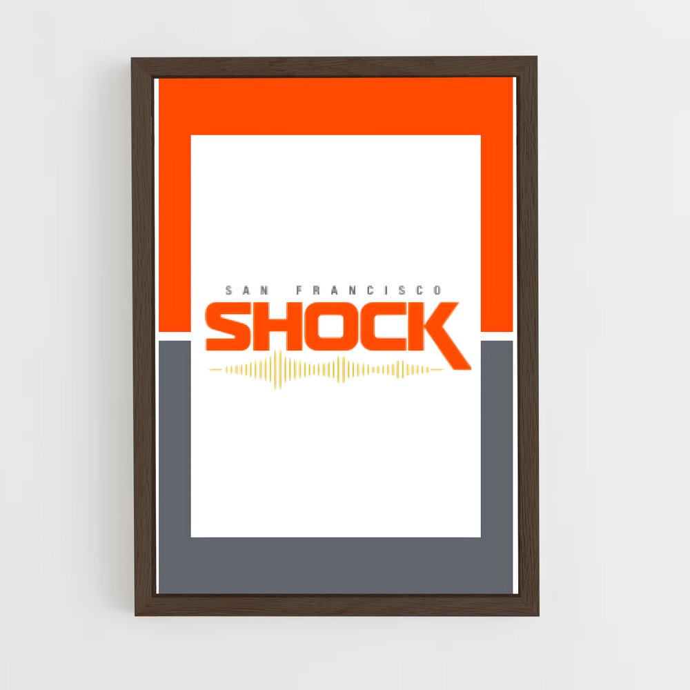 Poster Shockwave San Francisco – affiche Esports (vue 5)